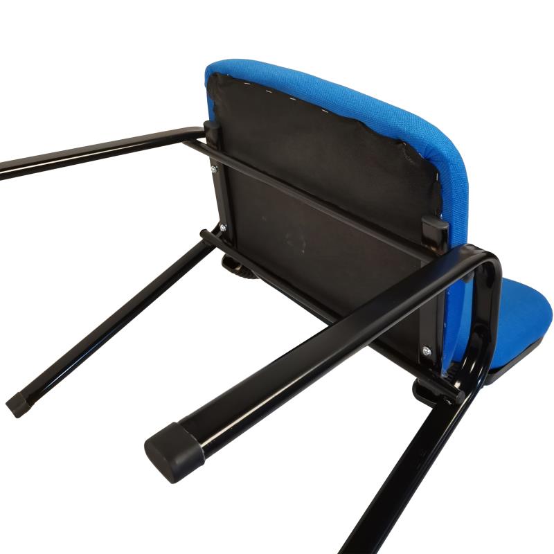 Blue NNE Stacking Chairs(Set of 7) Linkabe - NNE Furniture