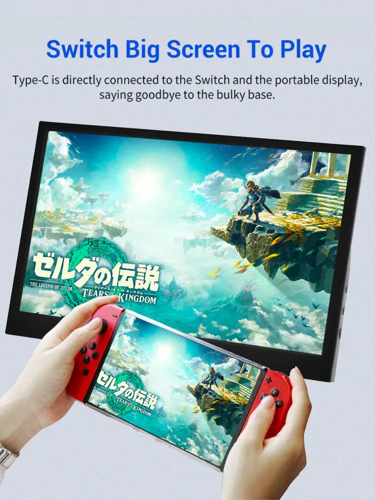Portable Monitor Gaming Display (1366X768)