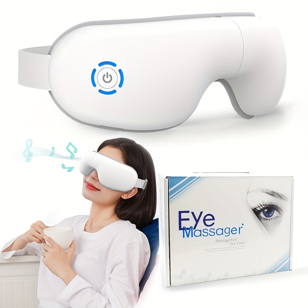 4D Portable Eye Massager with Heat & Music