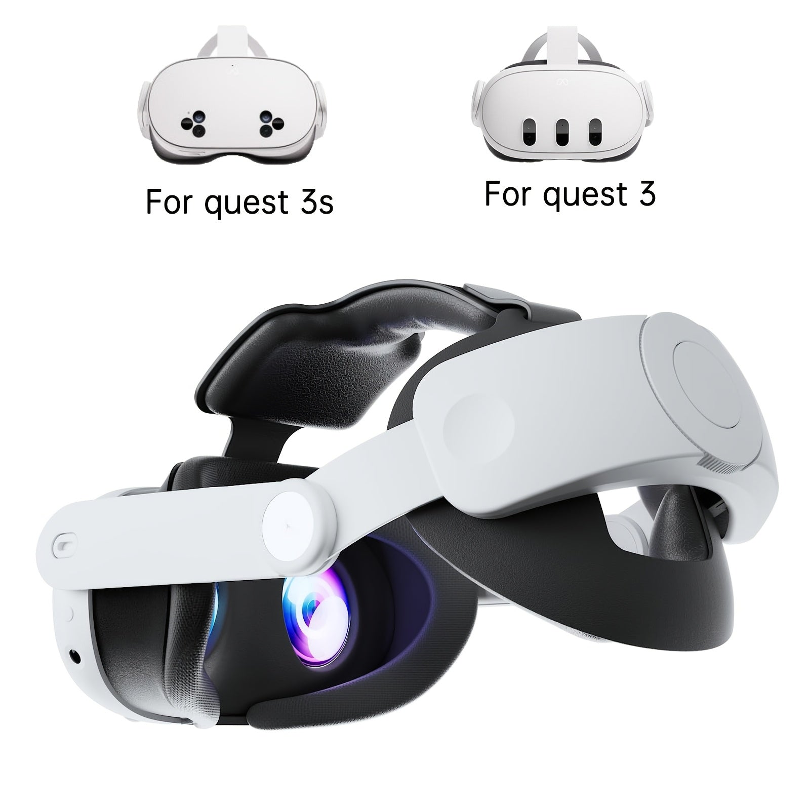 Adjustable Retractable Head Strap for Meta Quest 3
