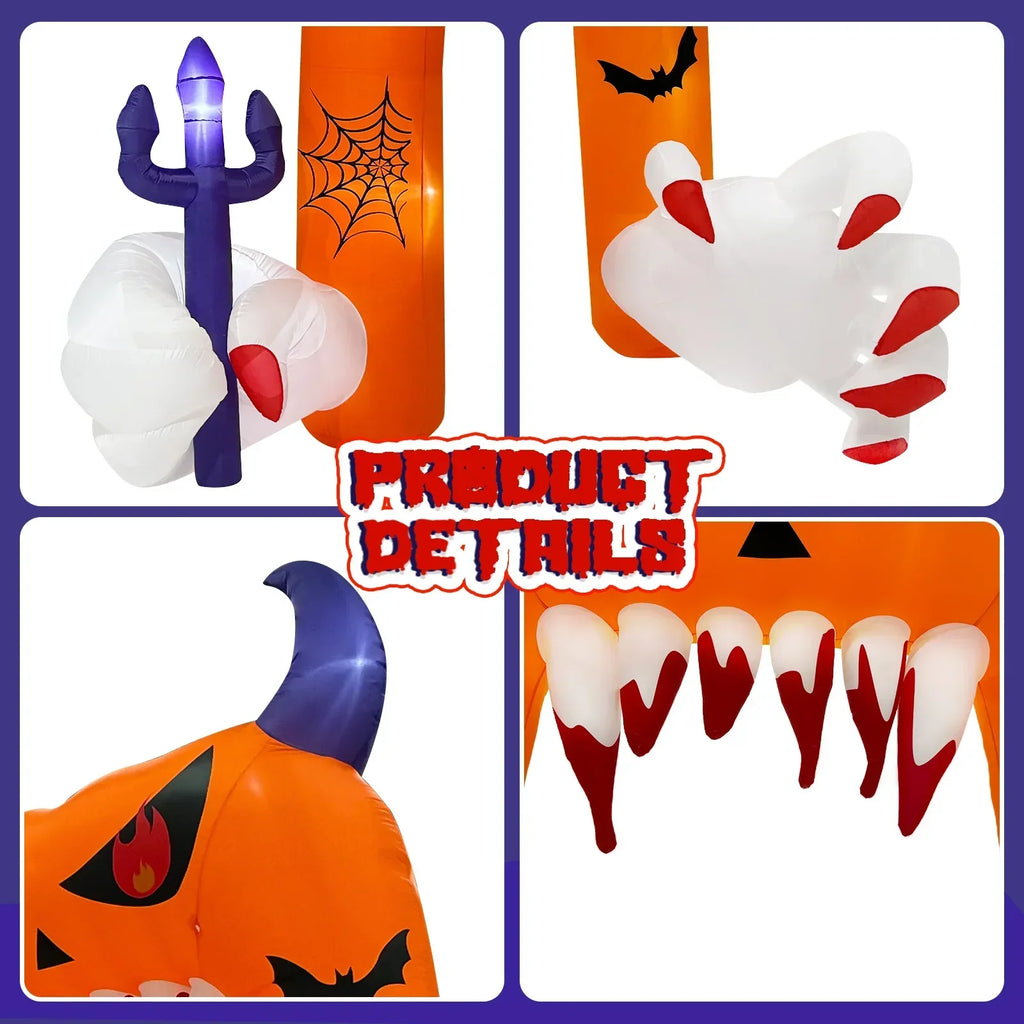 Halloween Inflatable Arch With Led Lights