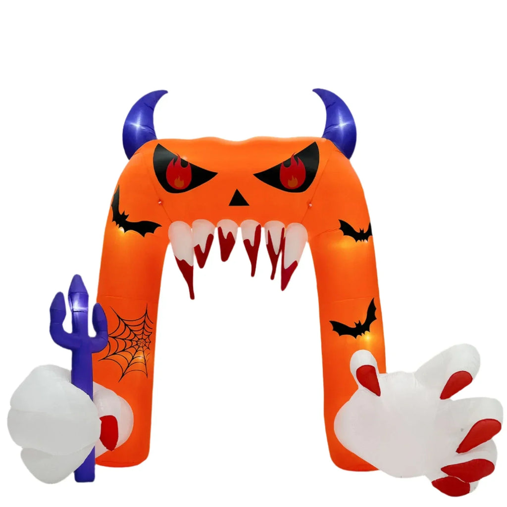 Halloween Inflatable Arch With Led Lights
