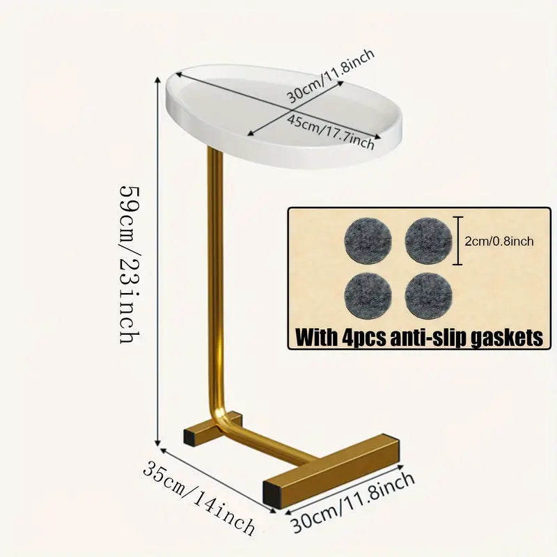 Elevate Your Living Area with a Stunning C-Shaped End Table