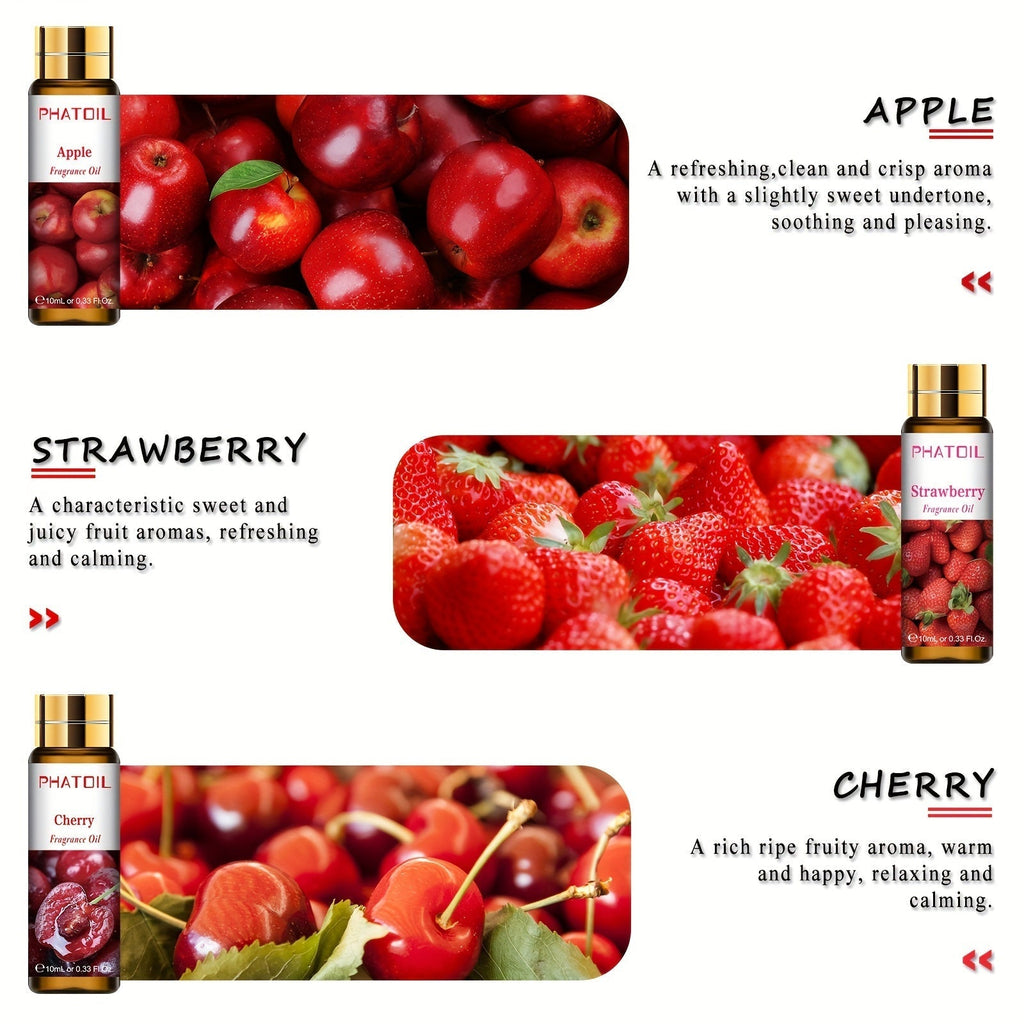 9Pcs Fragrance Oil Set For Diffusers & Soap Making