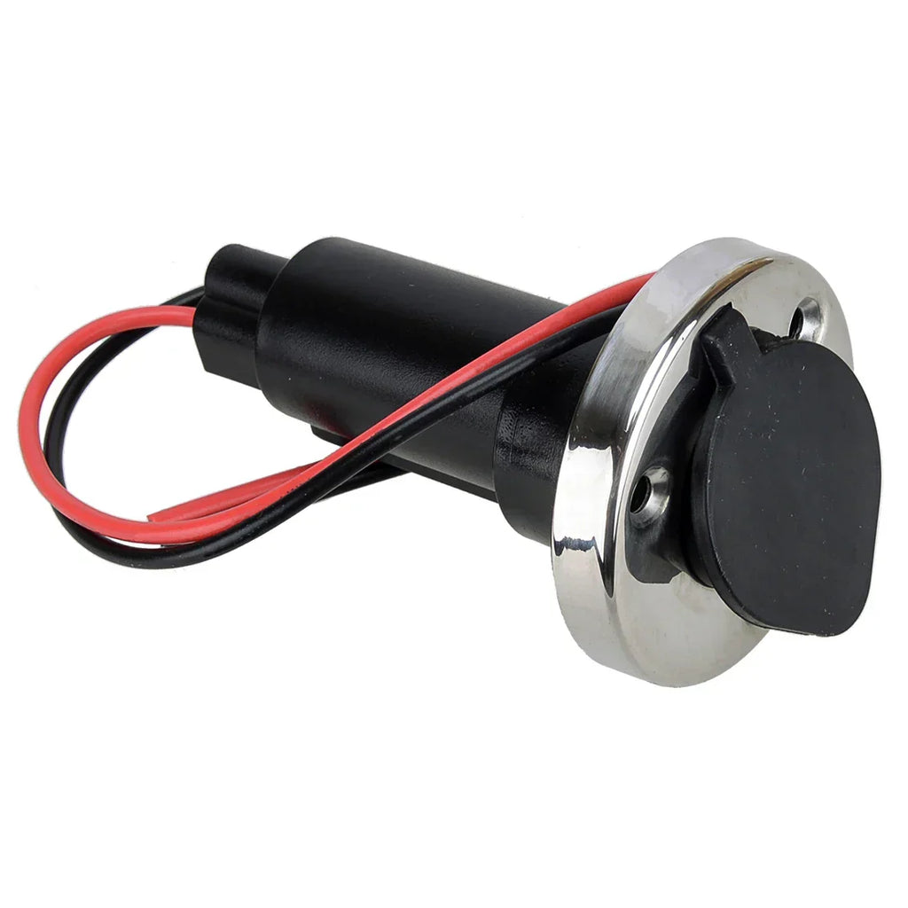 12V Anchor Stern Navigation Light Plug-In Pole Base Socket