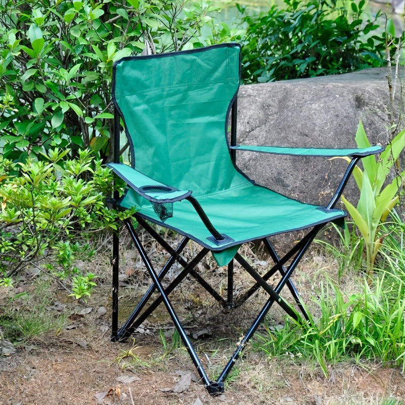 Camping Folding Chair with Cup Holder