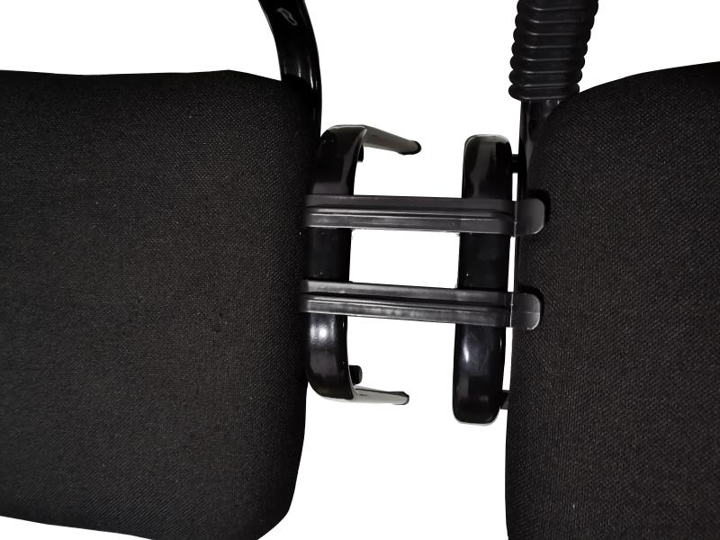 Black NNE Stacking Chairs(Set of 7) Linkabe - NNE Furniture