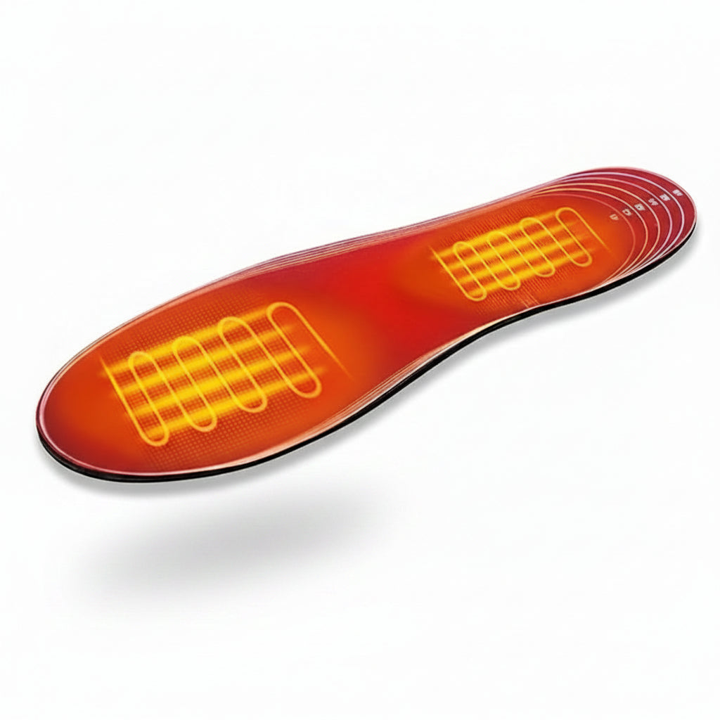 USB Heated Insoles with Overheat Protection & Storage Bag