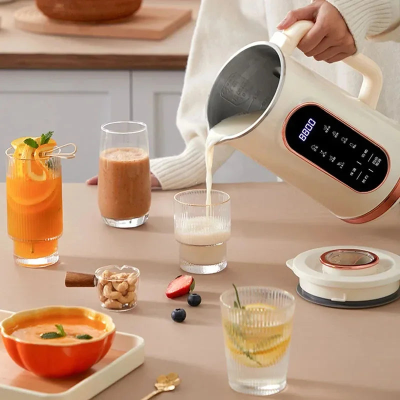 1500Ml Soy Milk Juicer Blender With 10-Leaf Blade