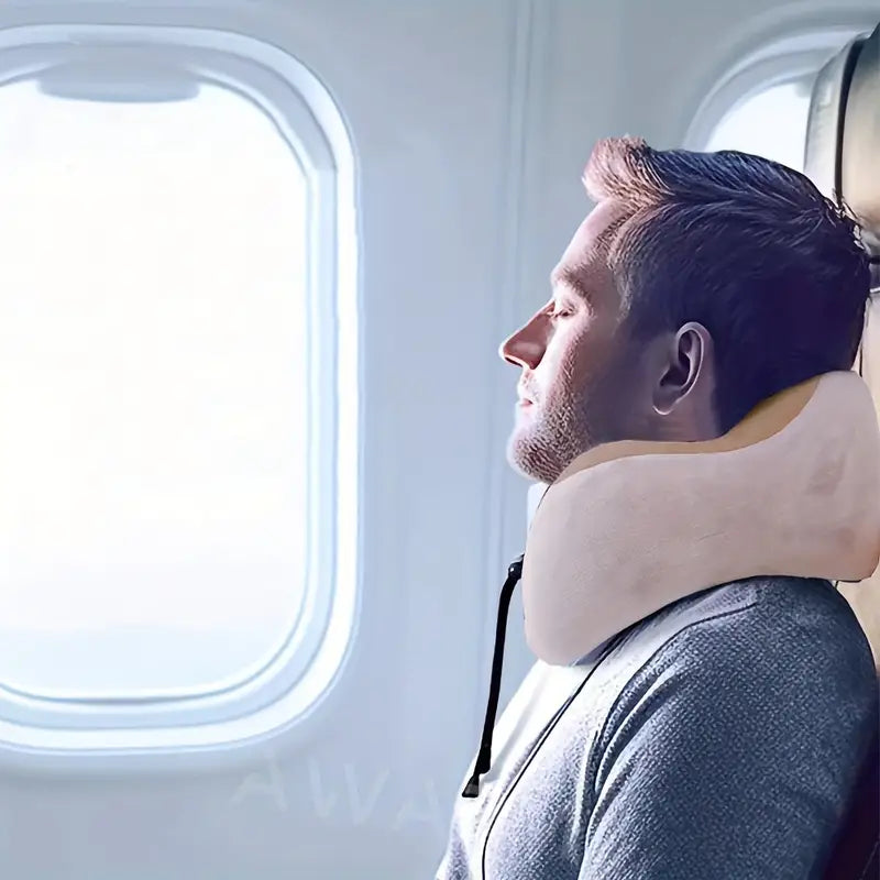 Electric Neck Massager with Heat - U-shaped Massage Pillow