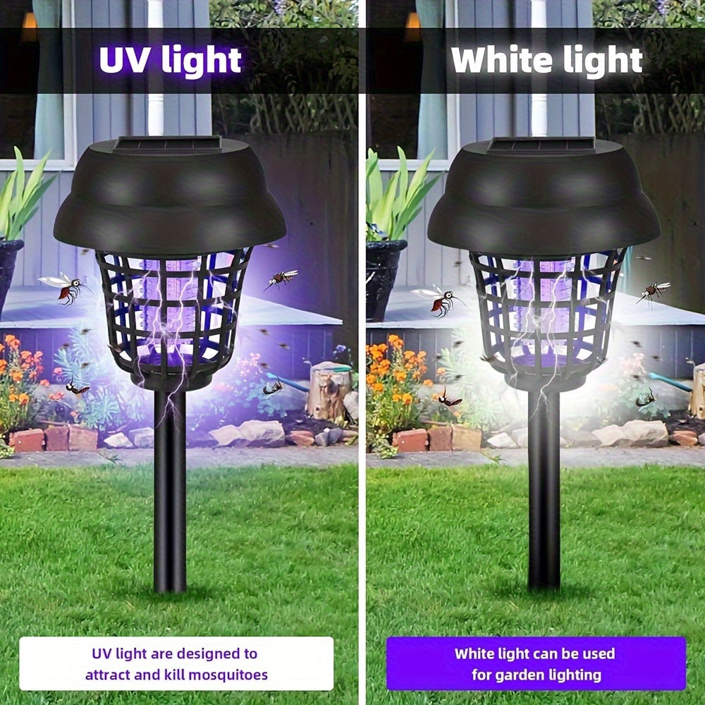 4pcs Solar Mosquito Repellent UV Insect Lamps