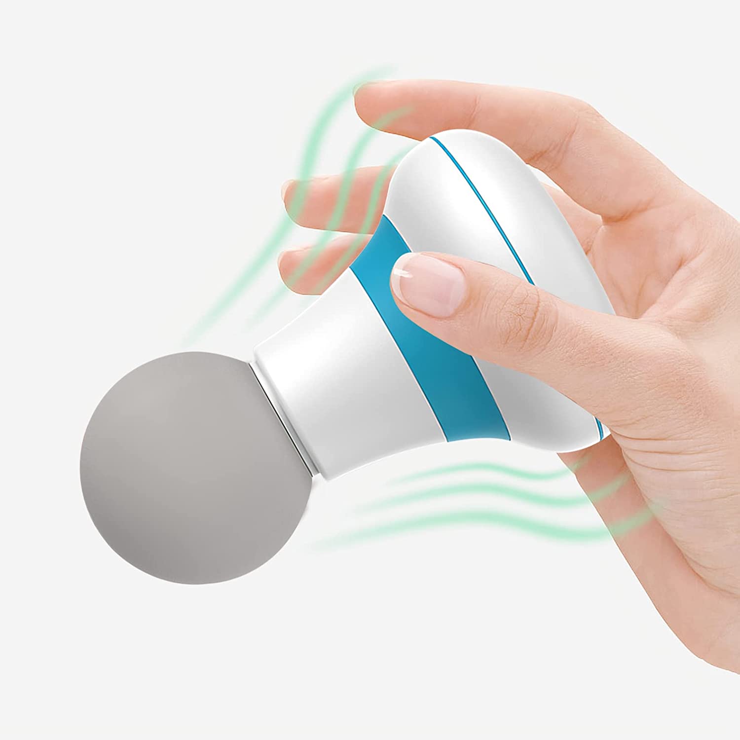 Professional Handheld Massager Wand – Powerful 6-Mode(White)