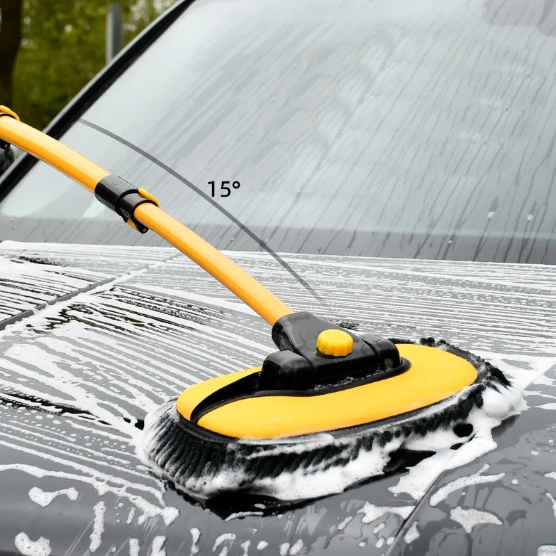 Telescoping Car Wash Brush With Long Handle