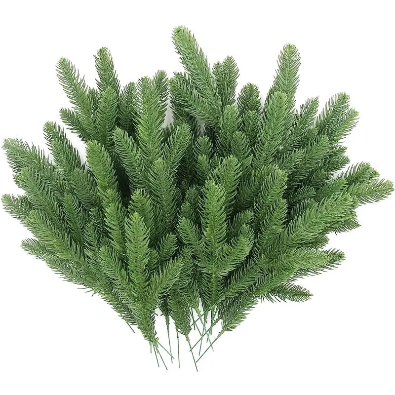 Deck the Halls: 50 Festive Artificial Pine Branches for Christmas