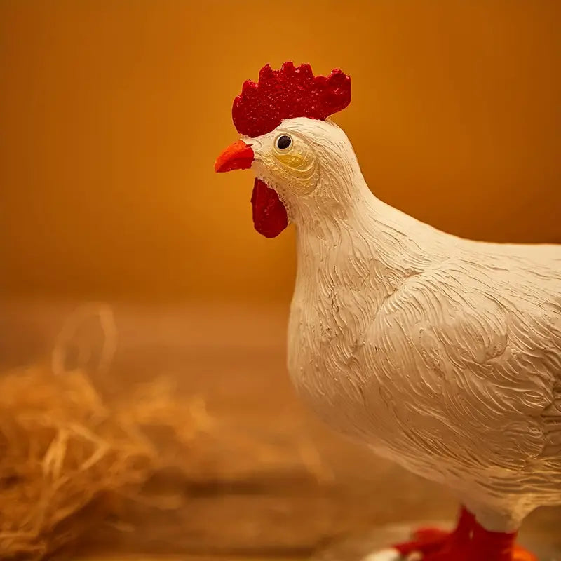 Lifelike Chicken Egg Lamp - 3D LED Night Light with USB Power
