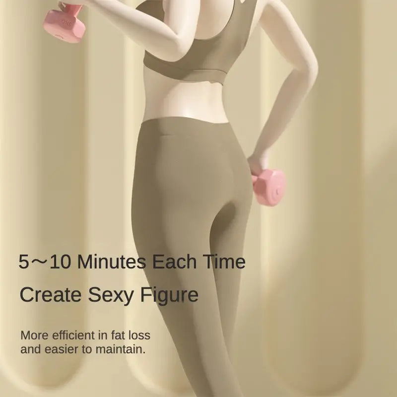 1 Pair 2.0KG Fixed Dumbbell Set - Pink