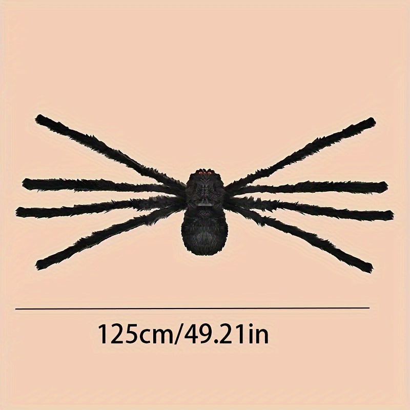 Halloween Giant Spider Purple Light Legs and Eyes
