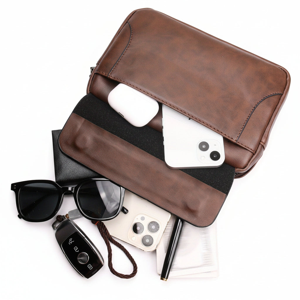 Flip Cover Clutch Handbag