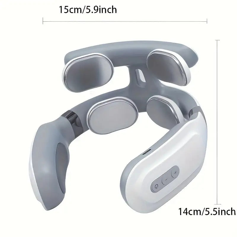 Portable Neck & Shoulder Massager - Deep Tissue Kneading