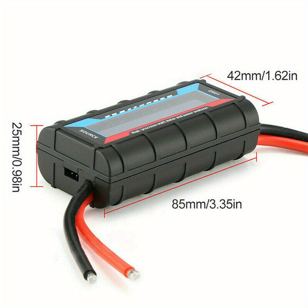Digital Lcd Amp Watt Meter Power Analyzer Solar