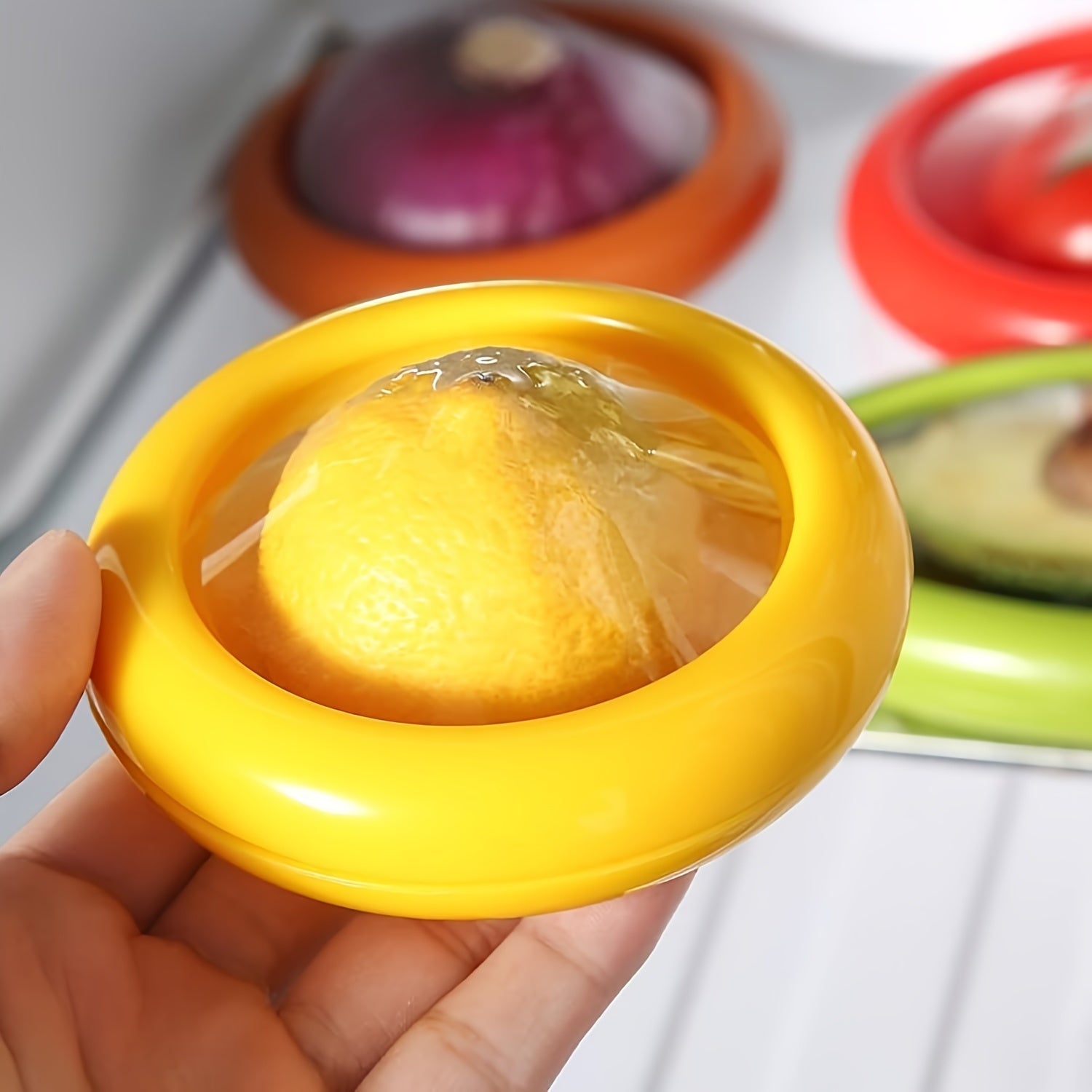 4Pcs Large Silicone Food Storage Containers