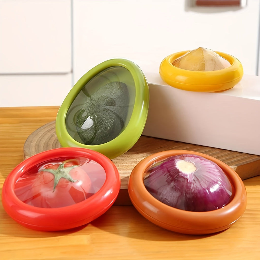 4Pcs Large Silicone Food Storage Containers