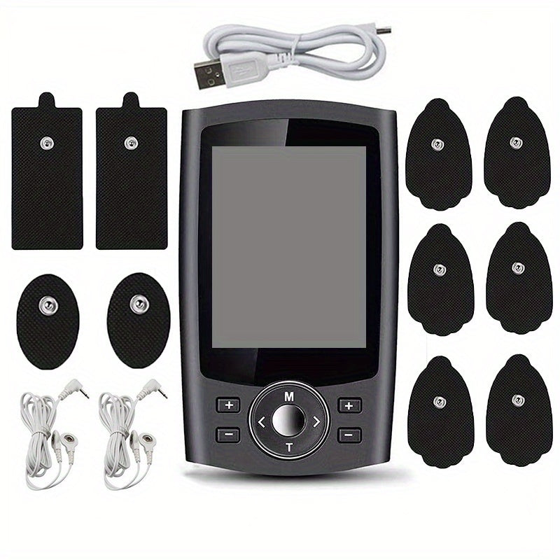 Digital Tens Muscle Stimulator – 36 Modes Ems Acupuncture(Black)