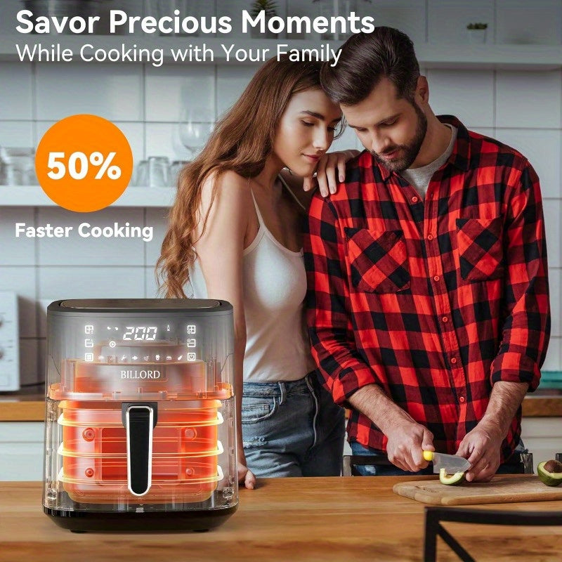 Air Fryer With Stainless Steel Non-Stick Pot