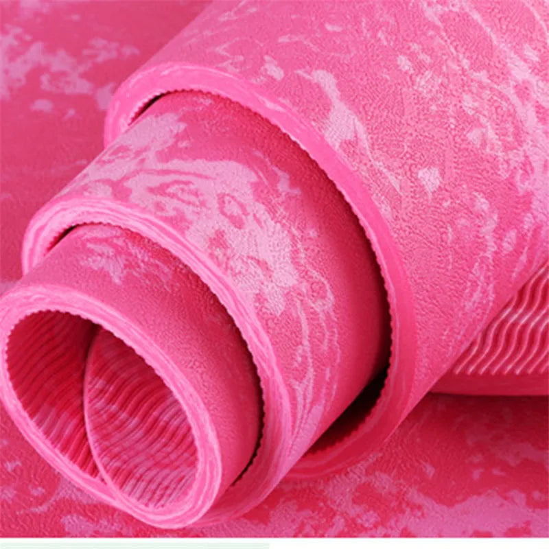 Eva Anti-Slip Camouflage Yoga Mat (Pink)
