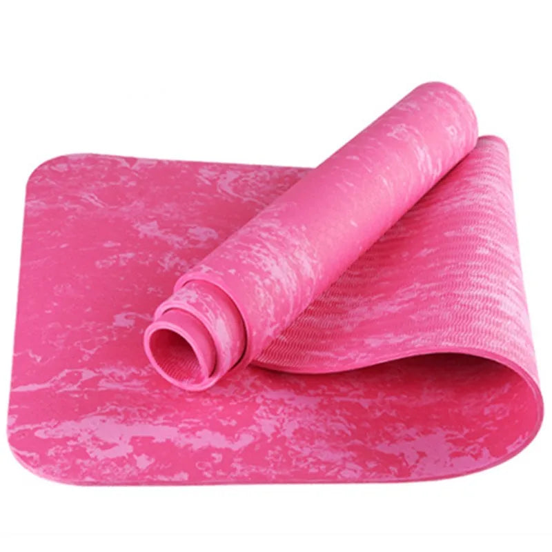 Eva Anti-Slip Camouflage Yoga Mat (Pink)