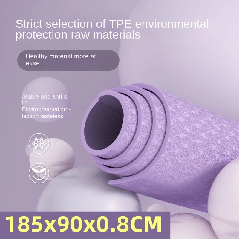 Extra-Wide Tpe Yoga Mat