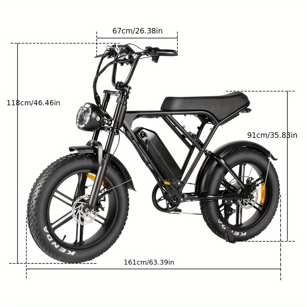 H9 Electric Fat Bike: The Ultimate Ride for Adventure