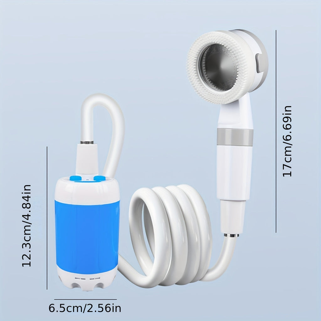 Portable Electric Camping Shower USB Rechargeable