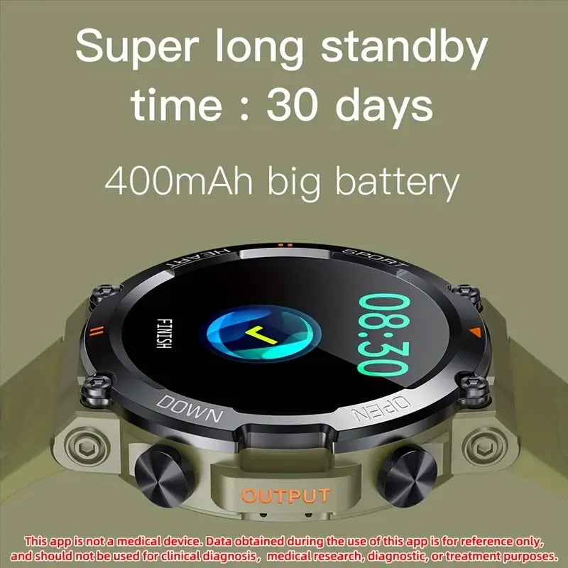 Round Smart Watch with 3.53cm Screen