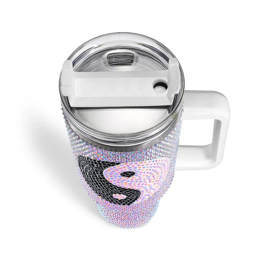 Stainless Steel Insulated Cup With Straw Lid