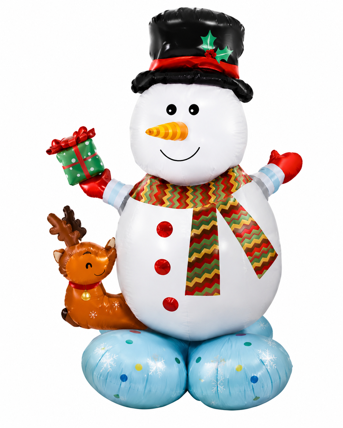 Inflatable Snowman Christmas Yard Decoration