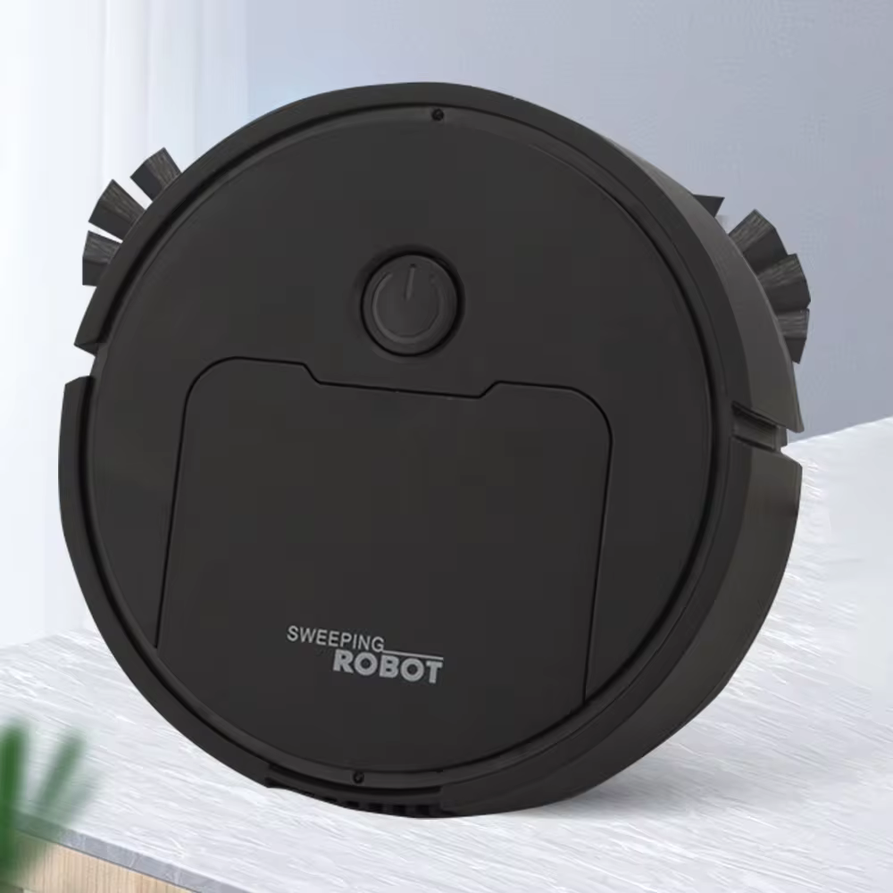 Fully Automatic 3-In-1 Sweeping Robot | Black