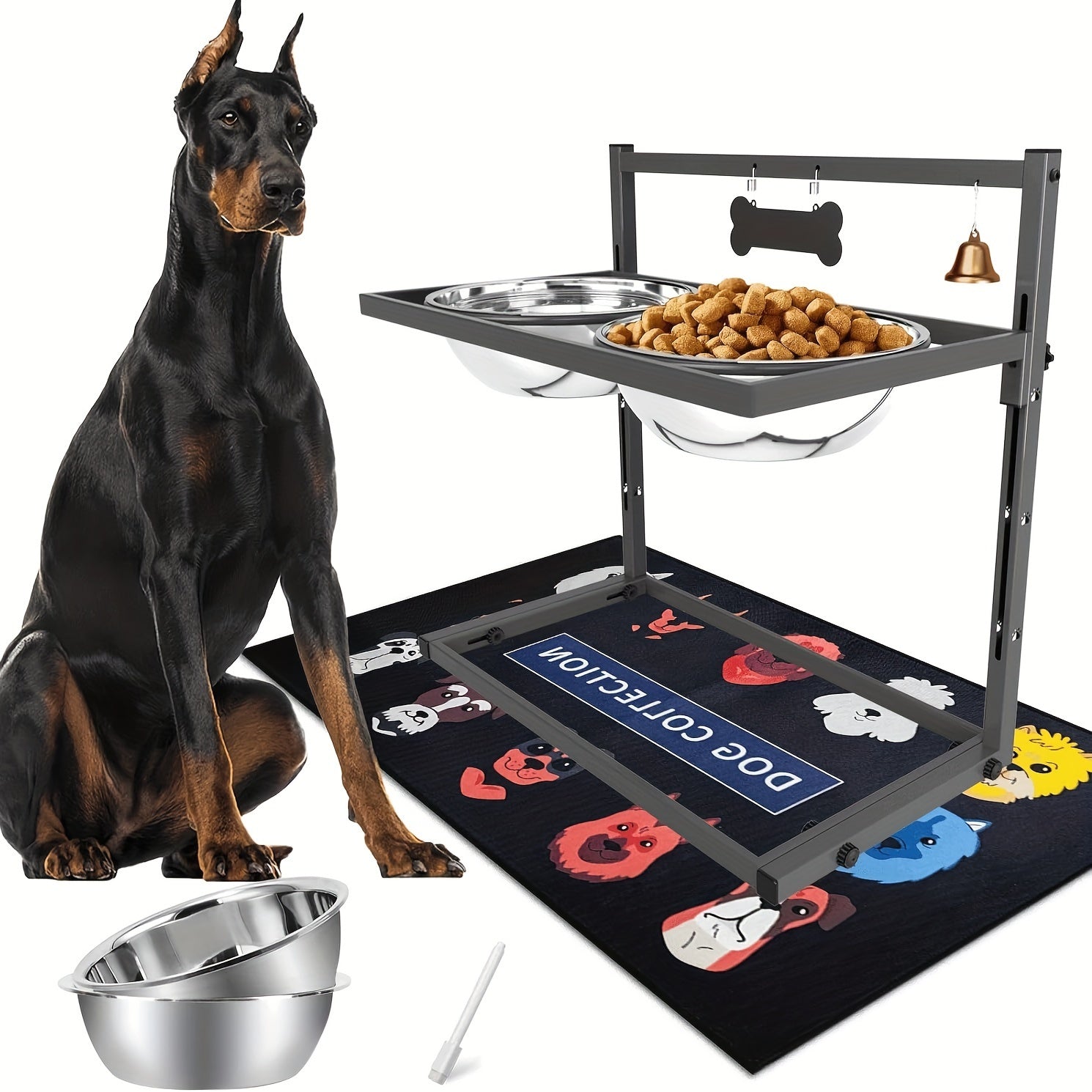Elevated Dog Bowls for Large Dogs