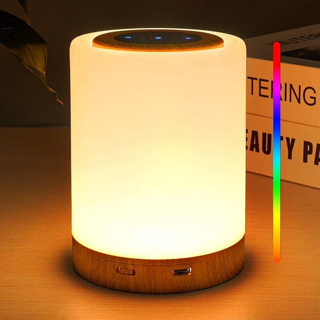 LED Night Light Touch Control Rechargeable Lamp