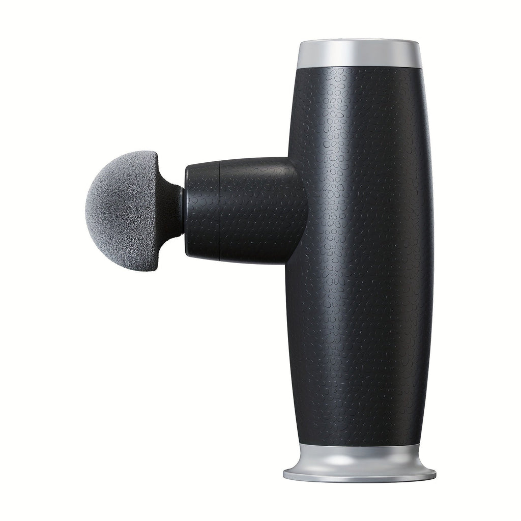 Electric Mini Massage Gun – Portable Deep Tissue Massager For Back And Neck(Black)