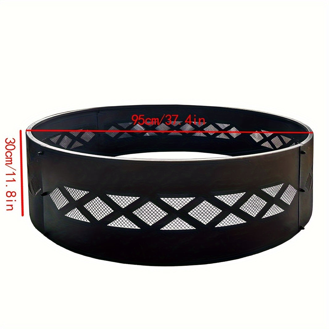 Fire Pit Ring for Outdoor Wood Burning