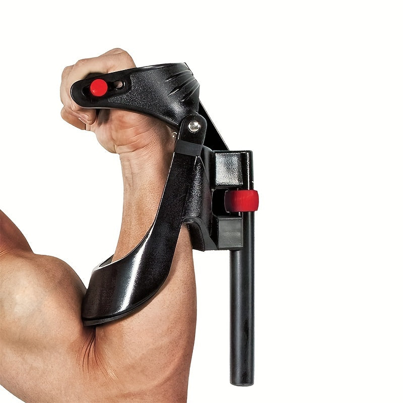 1Pc Spring Wrist Strengthener - Adjustable Forearm Trainer(Black)