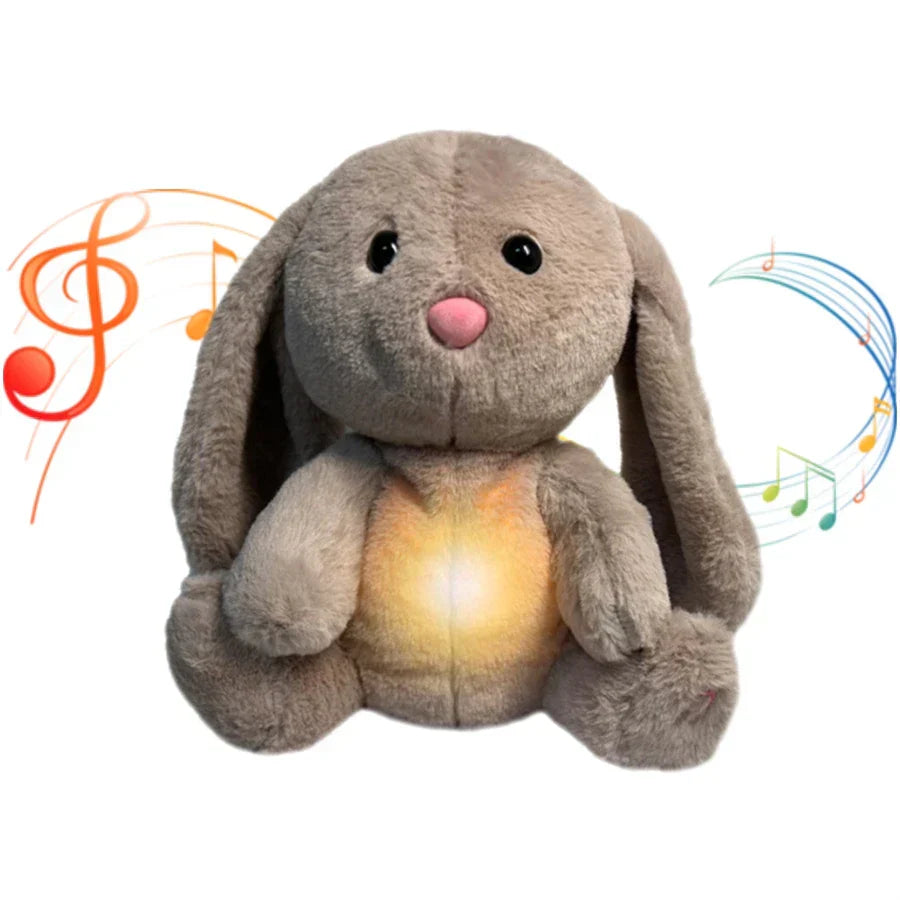 Breathing Teddy Bear With Music & Light