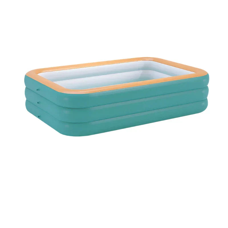 Large Inflatable Family Swimming Pool (260X170X56Cm)