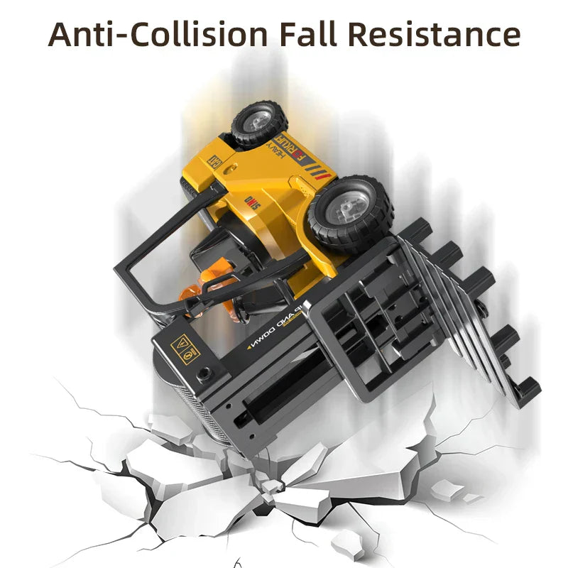 2.4Ghz Rc Forklift Truck Engineering Vehicle For Kids
