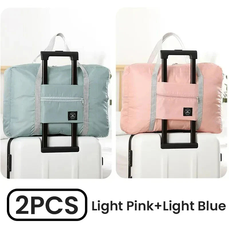 Foldable Travel Duffel Bag For Airlines (2 Pack)