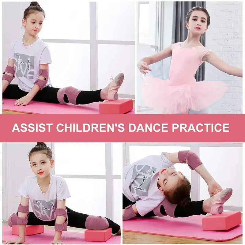 Non-Slip Eva Foam Yoga Blocks (2 Pcs)