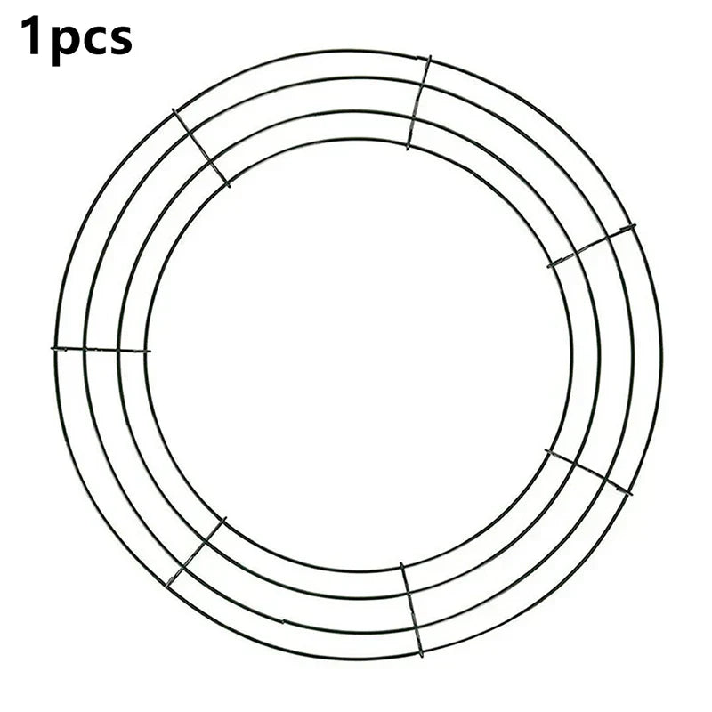 Metal Wreath Round Iron Ring For Christmas