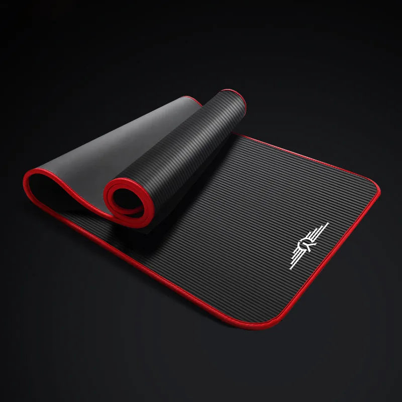 Non-Slip Thick Yoga Mat For Fitness (183Cm)