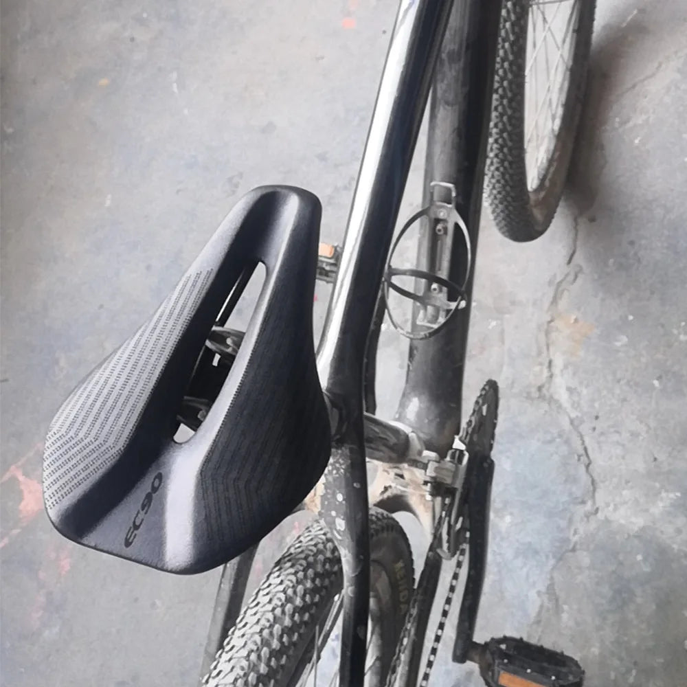 Comfortable Bicycle Saddle With Steel Guide Rail And Advanced Eva Padding